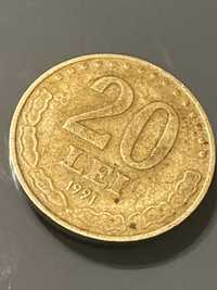 Moneda 20 lei 1991