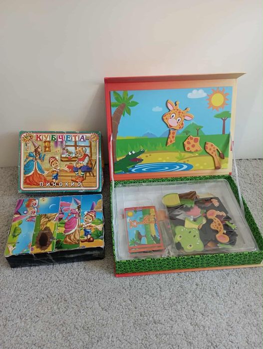 Продавам детски играчки и книжки
