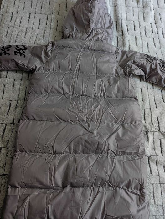 Ново дамско дълго яке с качулка