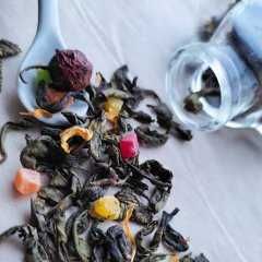 Листовой чай черный/зеленый/каркаде с цветами/фруктами/ягодами
