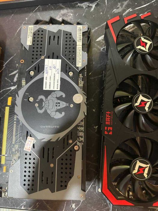 Видеокарты Gainward RTX 2070 8gb / топовое охлаждение