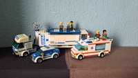 LEGO City SETURI Rare-60044 Unitatea mobila de politie, 4431 Ambulanta
