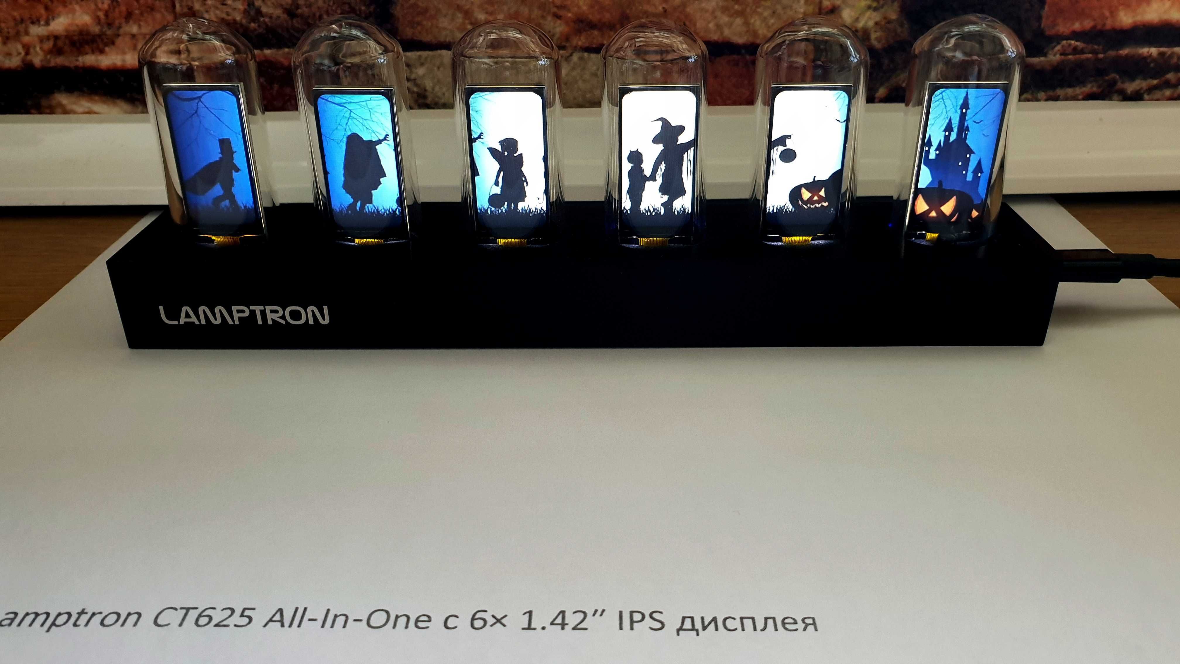 Контролер Lamptron CT625 All‑In‑One с 6× 1.42″ IPS дисплея
