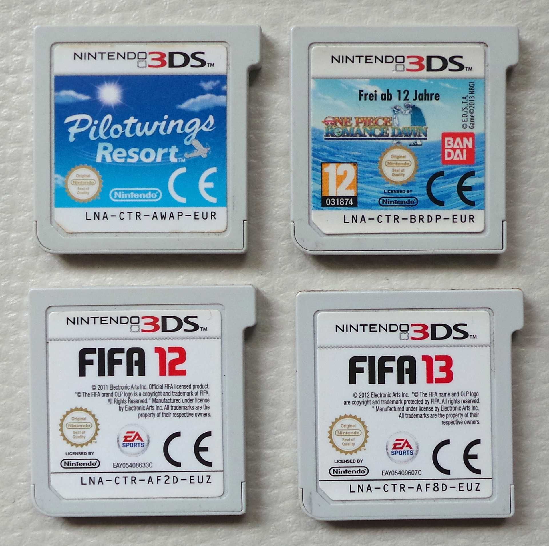Lot 4 jocuri originale Nintendo 3DS