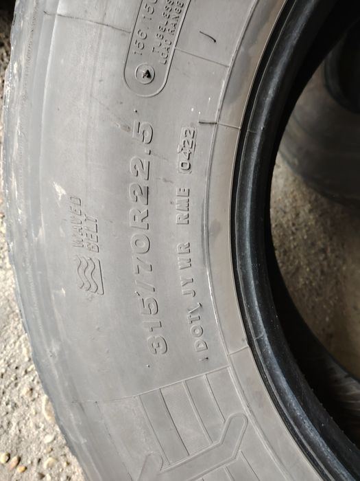 315/70 R22,5 Bridgestone Duravis tracțiune DOT 2022