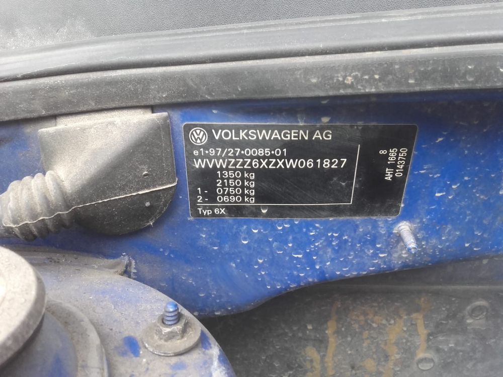 Dezmembrez vw Lupo cod motor AHT