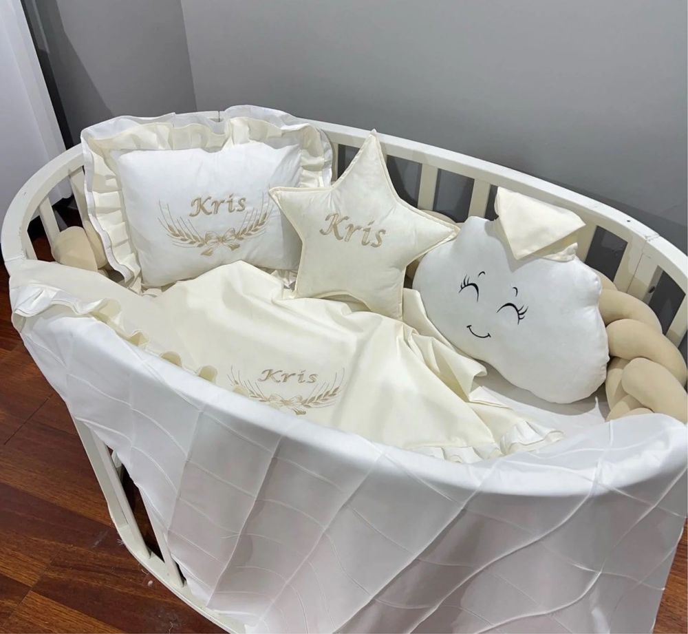 Спални комплекти за кошари с име по поръчка