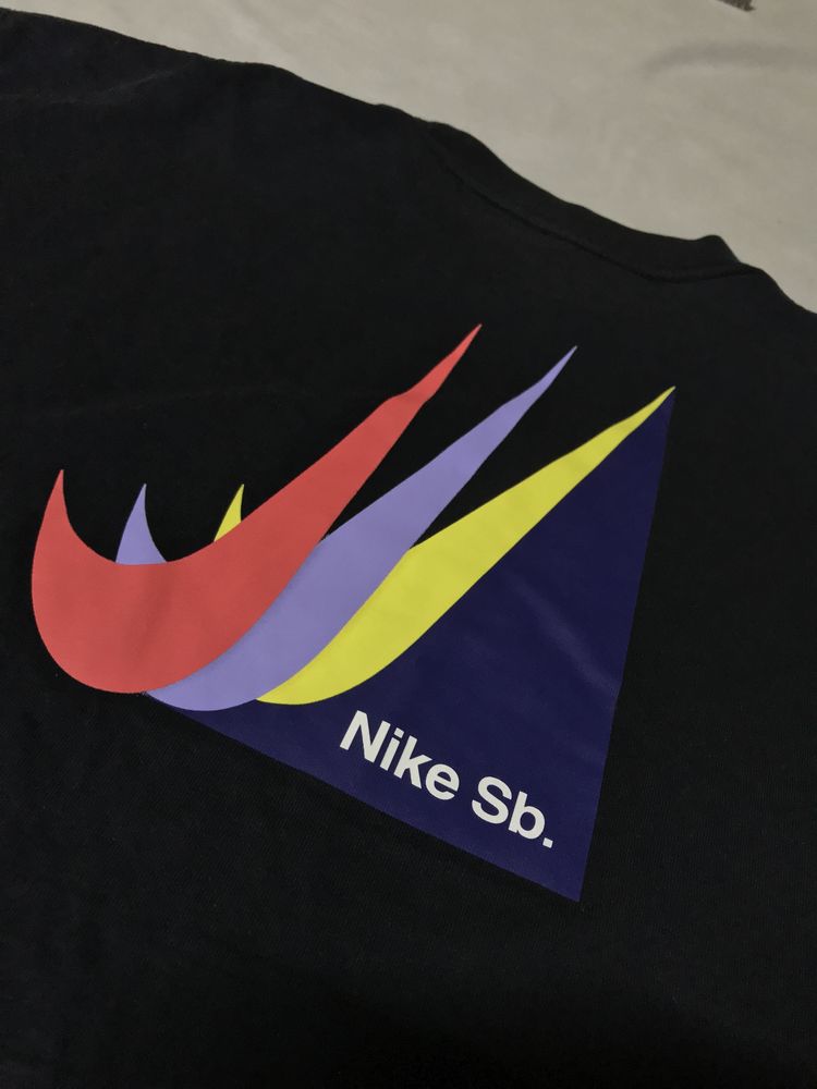 Tricou Nike SB (print fata-spate)