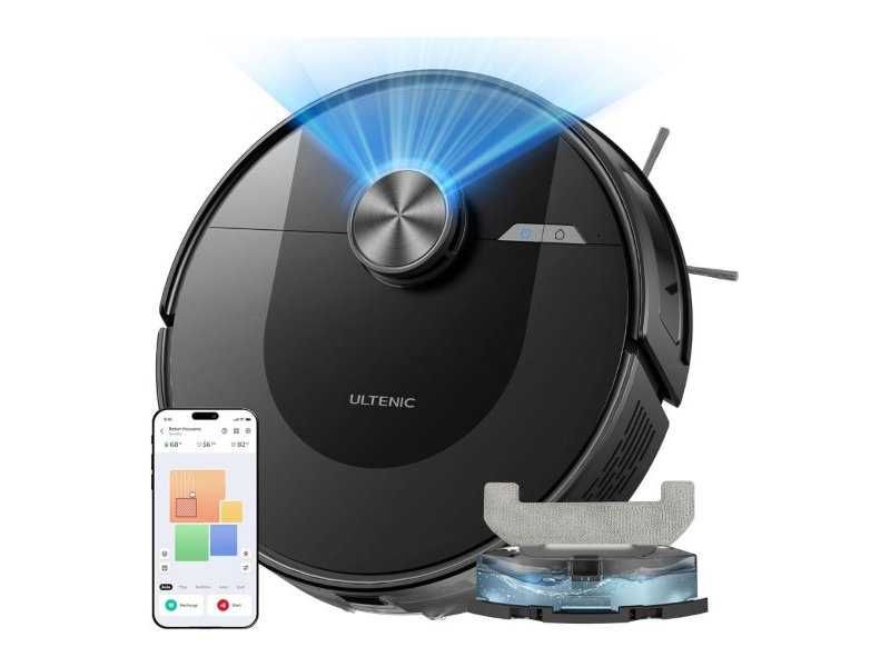 Робот Прахосмукачка с Лазерна Навигация и Моп Ultenic D10