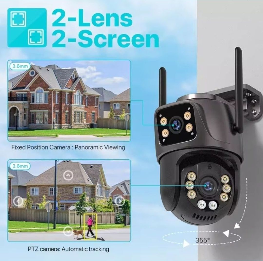 Camera supraveghere rotativa