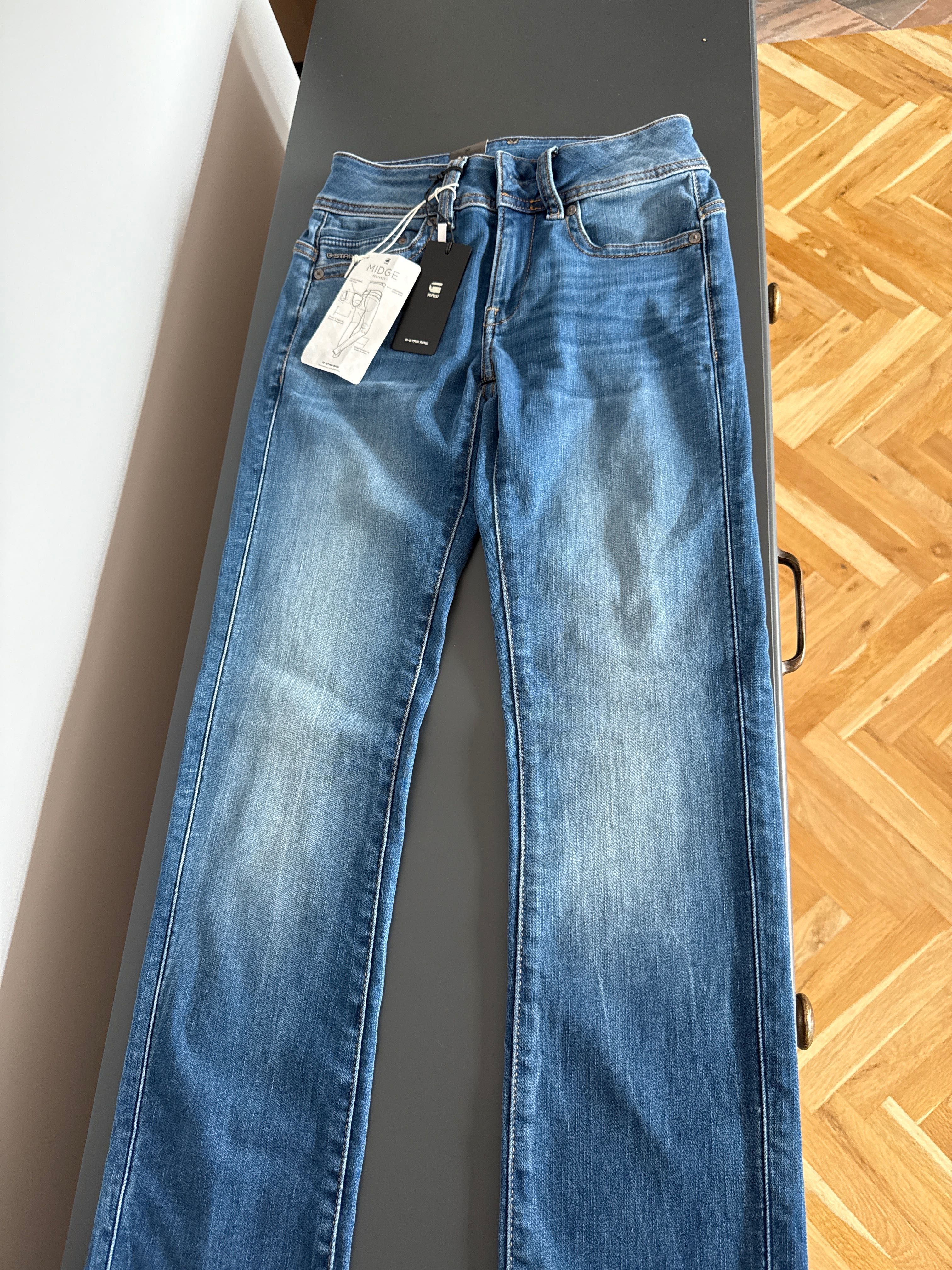 G-star Midge Straight, Женски дънки чисто нови от Англия W27 L30