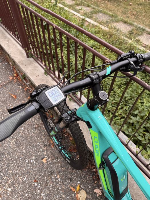 Bicicleta Full Suspension electrică Cube