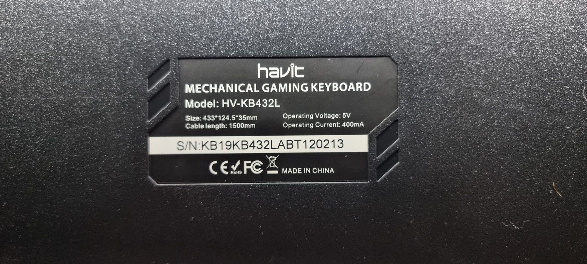 Игровая клавиатура HV-KB432L