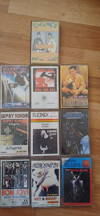 Casete audio,Casete video și Cd-uri pt colecționari