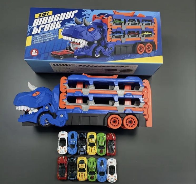 Детски комплект "Динозавър камион с колички"