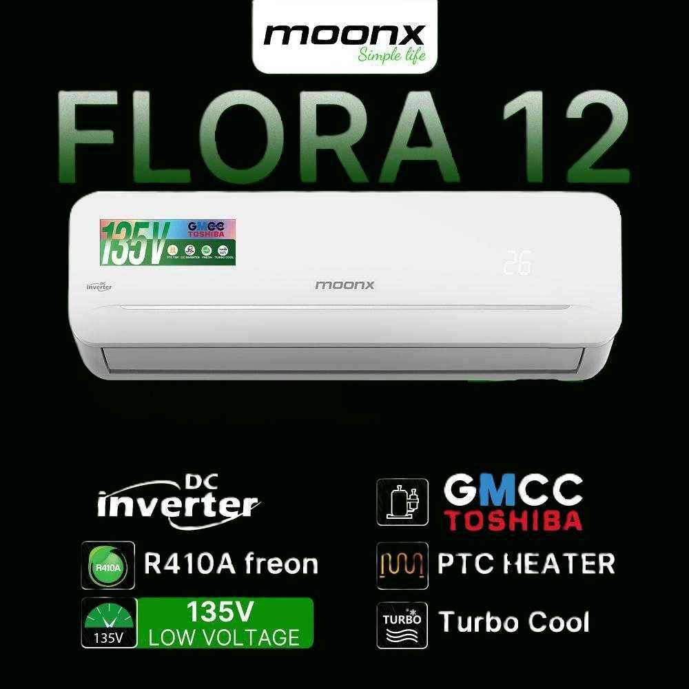 Кондиционер MoonX Flora 12 inverter/Гарантия/Доставка