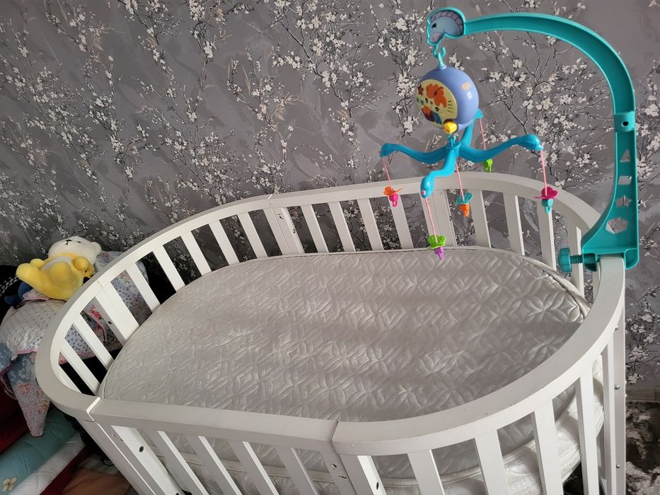 Манеж трансформер с матрасом