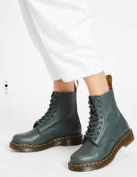 Ghete Dr Martens Pascal verde inchis nr 36