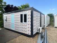 Container birou Container de santier de locuit vestiar sanitar modular