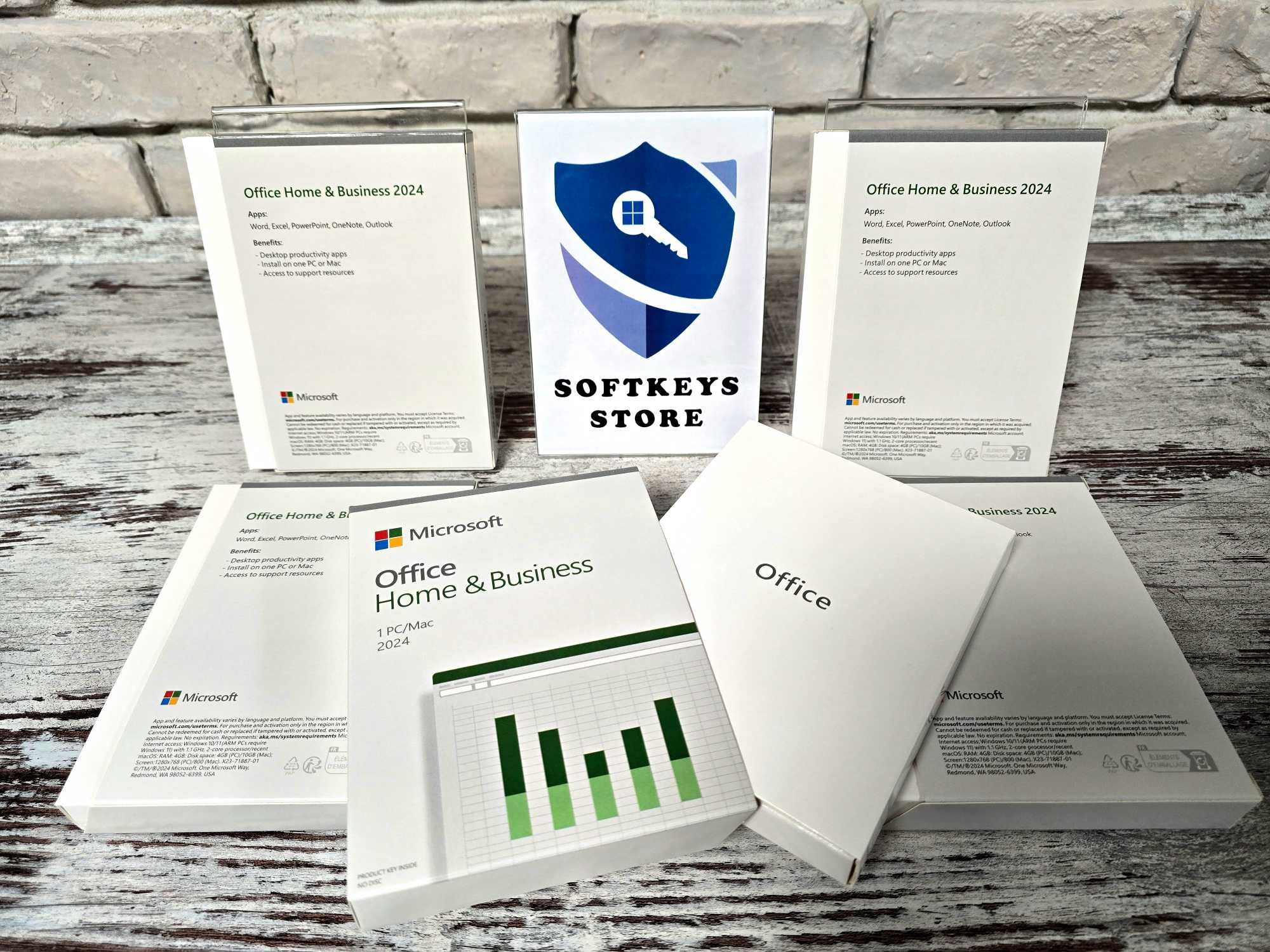 Офис-пакет Microsoft Office Home & Business 2024 Retail, Boxed