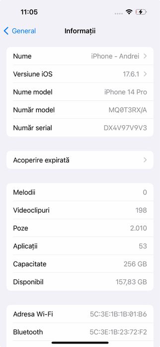 IPHONE 14Pro 256