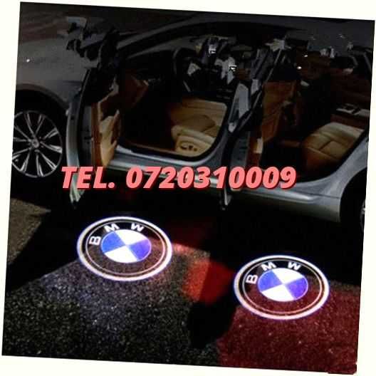 Led Logo Holograma Portiere Bmw 2 Buc