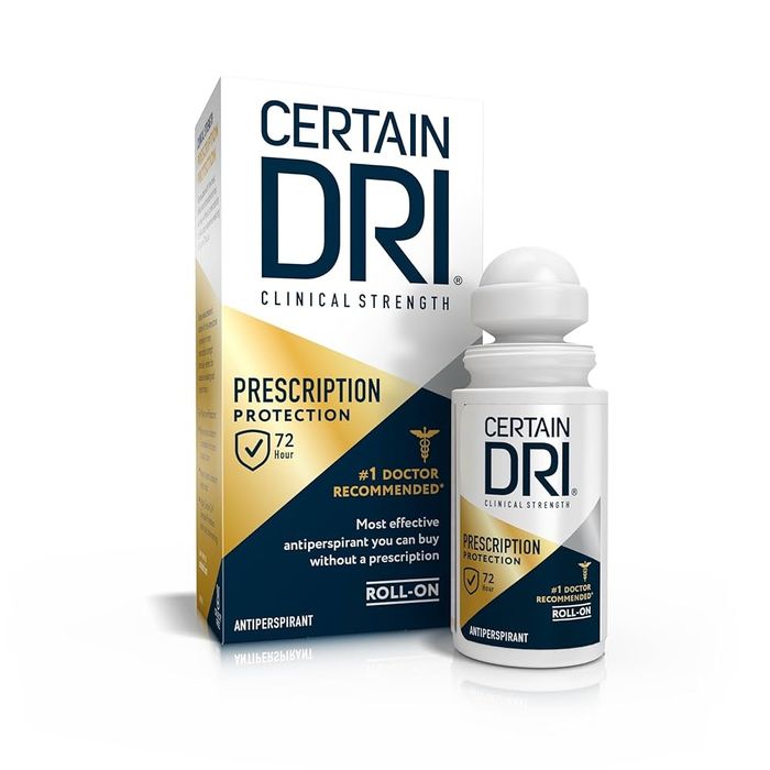 Американский дезодорант Certain Dri от повышенного потоотделения