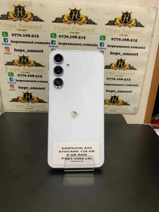 Hope Amanet P3 Crangasi Samsung A55 Stocare 128 GB/Ram 8 GB
