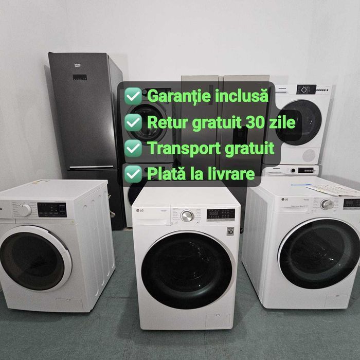 Mașini de spălat rufe Indesit-Beko-LG-Samsung-AEG-Gorenje-Electrolux