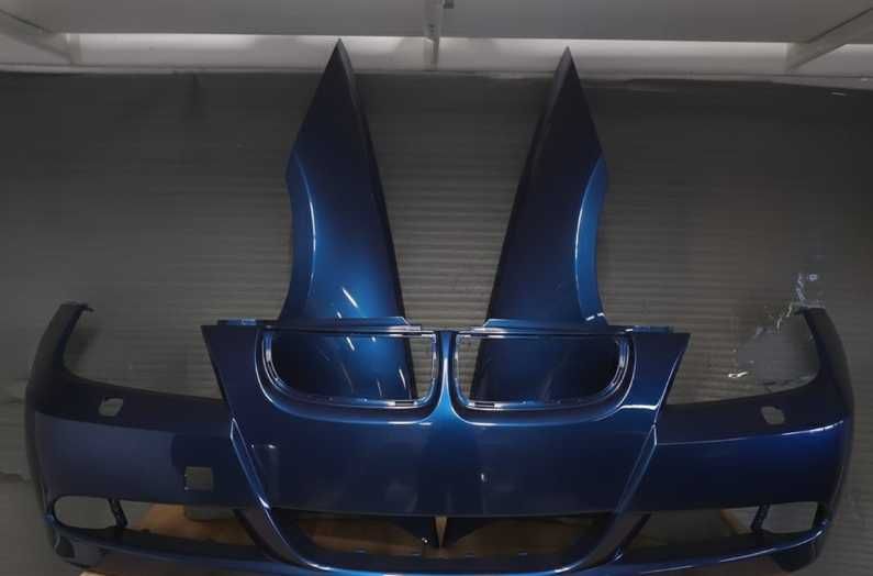 Bara & Aripa Fata Dreapta + Stanga BMW E90 NFSL 2005-2009 A51 Albastru