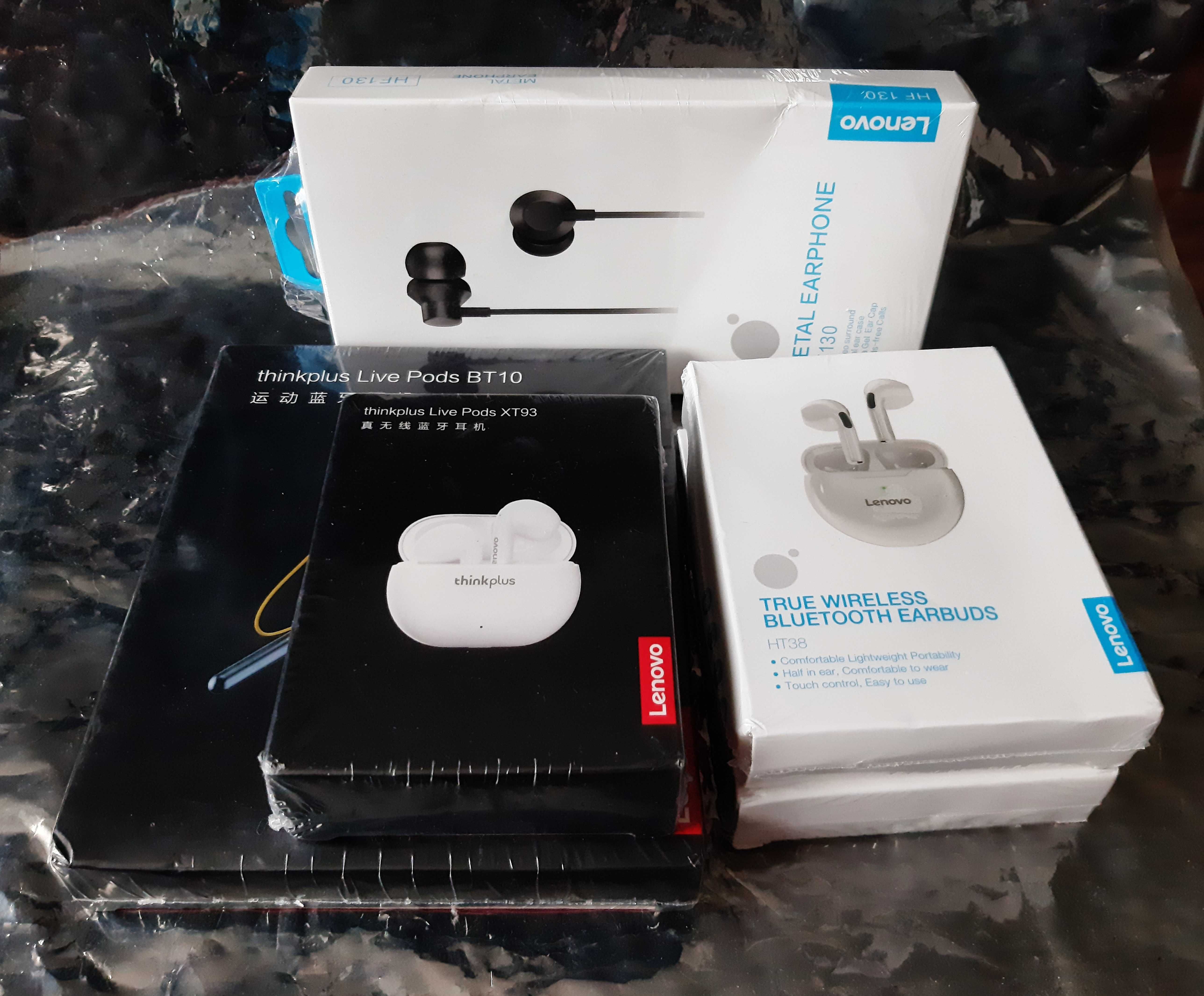 Casti Lenovo TWS Live Pods Buds Earbuds Bluetooth - sigilate