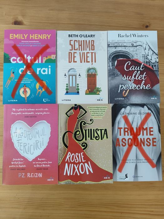 Cărți diverse, preț pe buc