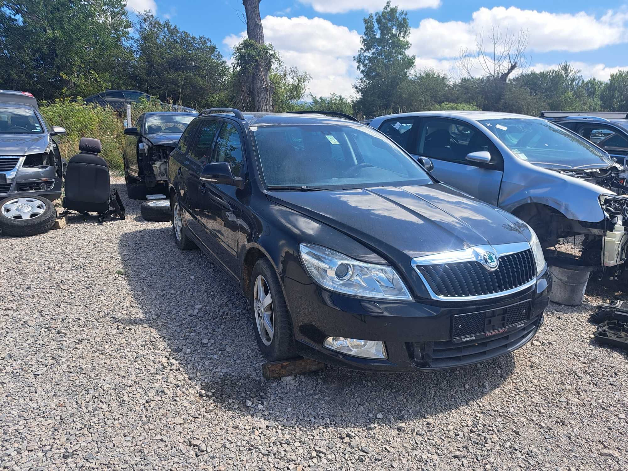 Продавам Skoda Octavia II facelift комби, 1.6tdi 105кс на части, 5ск