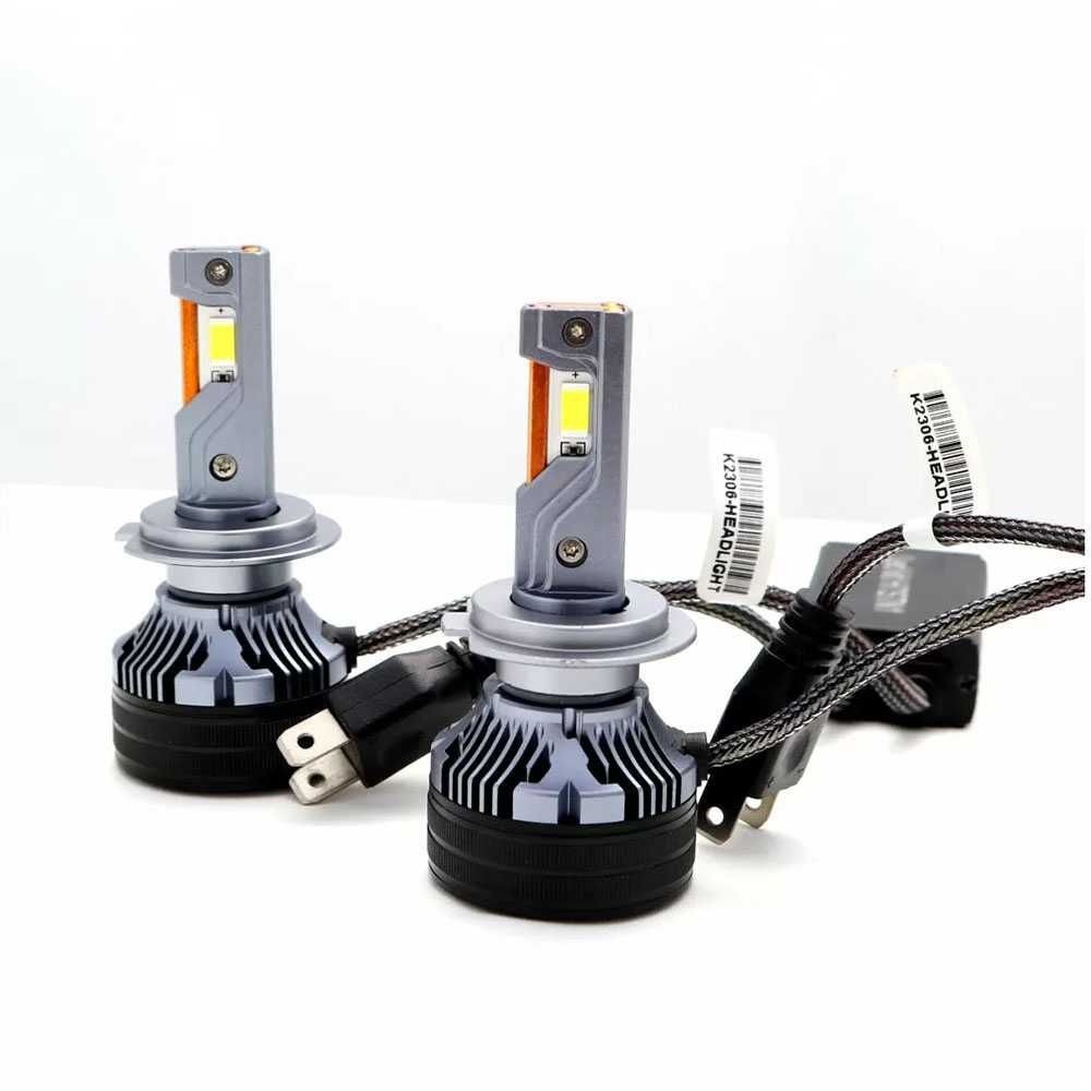 Н7 LED xenon крушки, 65W, Canbus 6000K, комплект, БЕЗПЛАТНА ДОСТАВКА