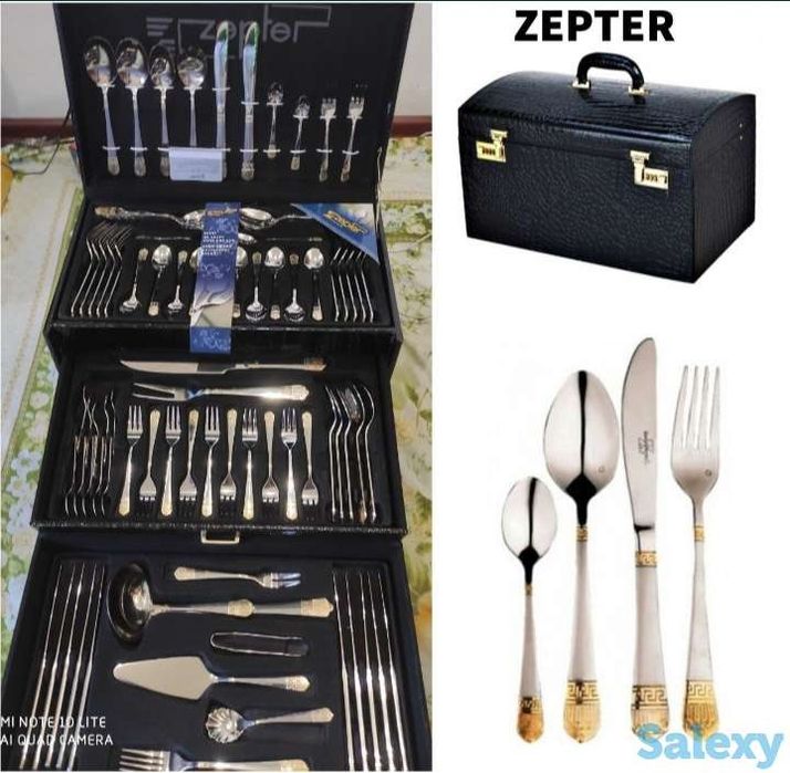 Набор столовых приборов Zepter НА 12 ПЕРСОН 86 ПРЕДМЕТОВ ГЕРМАНИЯ