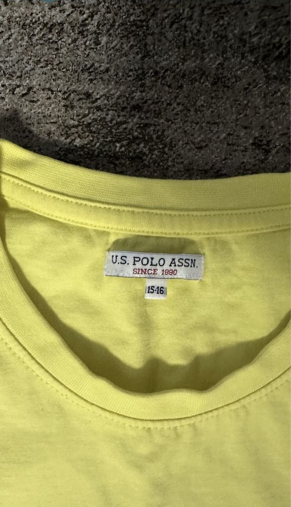Tricou US Polo Assn 13-15 ani baieti