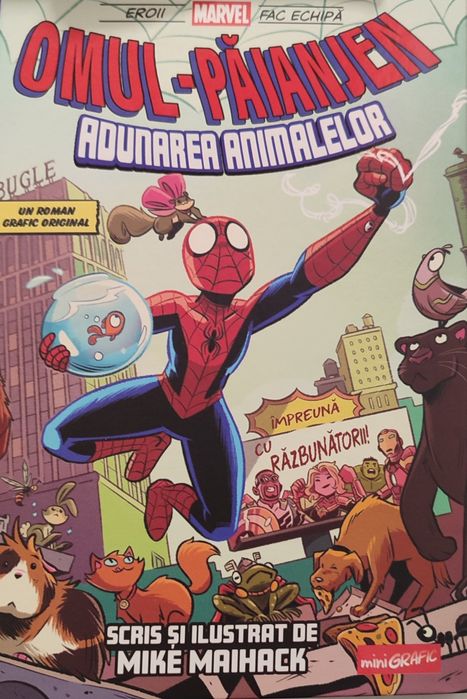 Omul paianjen. Benzi desenate