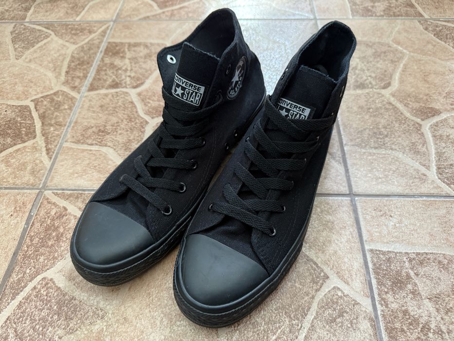 Converse Chuck Taylor All Star Black Unisex marime 44 noi
