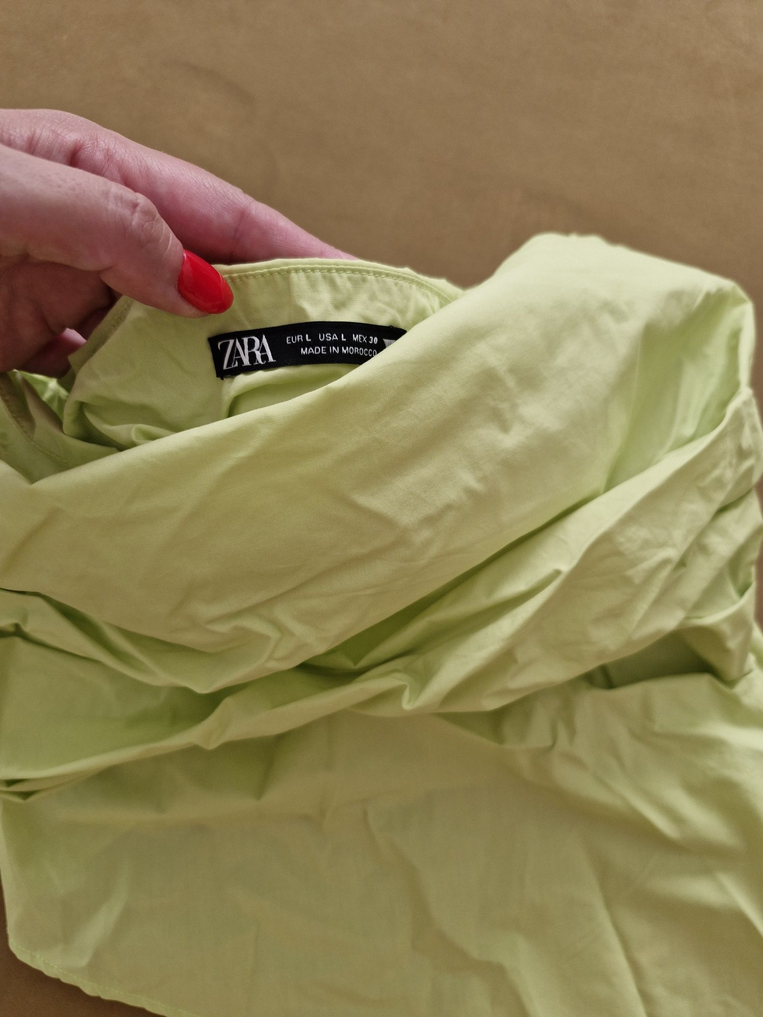 Топ, риза Zara, панталон Zara