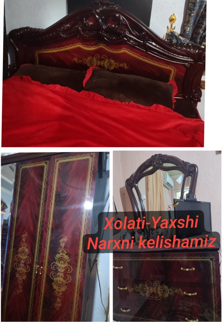 Spalniy komplekt srochno sotiladi xolati zoʻr