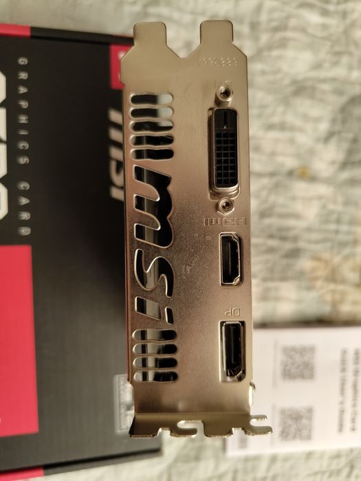 Видеокарта MSI RX 550 4GB