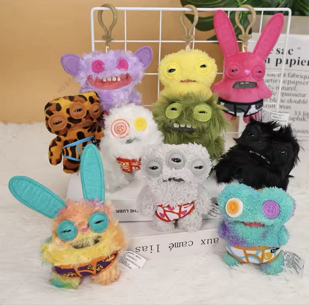 Fuggler Laboratory Misfits зъбато чудовище ключодържател