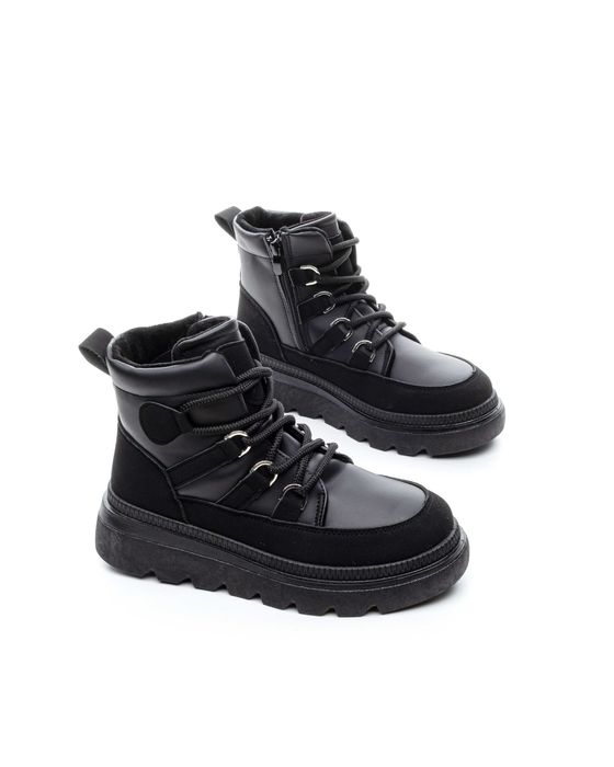 Дамски зимни боти с топъл хастар в три цвята