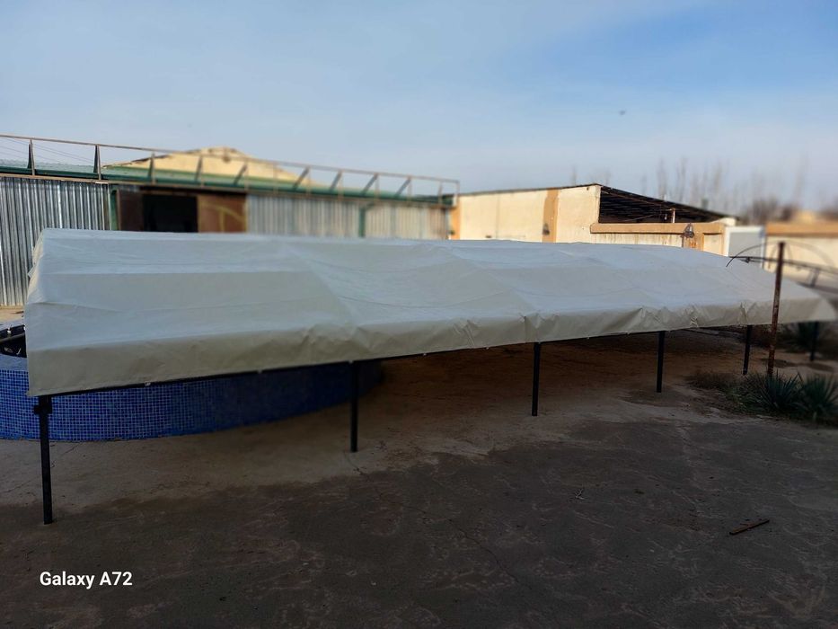 chodir tentli suv o'tkazmaydi 6x10 metr 2 ta bor