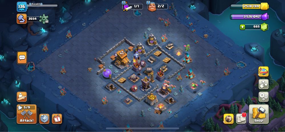 Clash of clans, clash Royale, brawl stars аккаунт