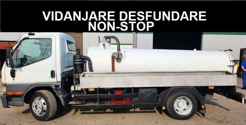 Vidanjare Desfundare Bucuresti-Ilfov NonStop Urgente Preturi Mici
