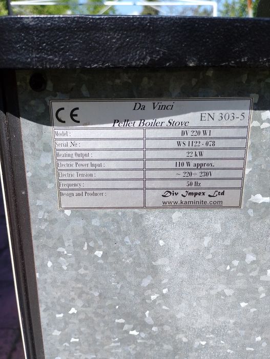 Пелетна камина Da Vinci