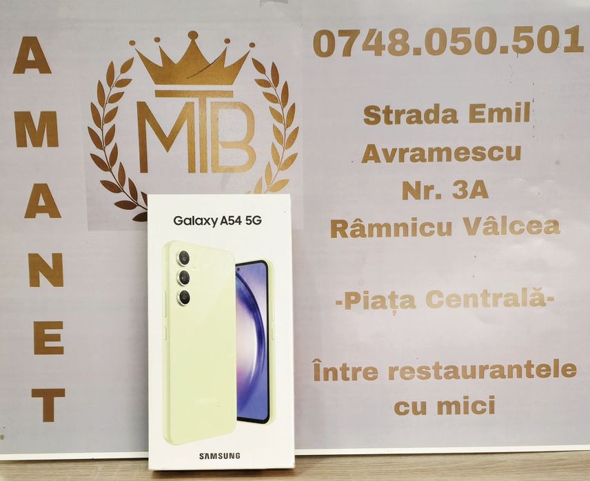 Telefon Samsung Galaxy A54 5G - 256GB  - 8GB Ram   - NOU  !