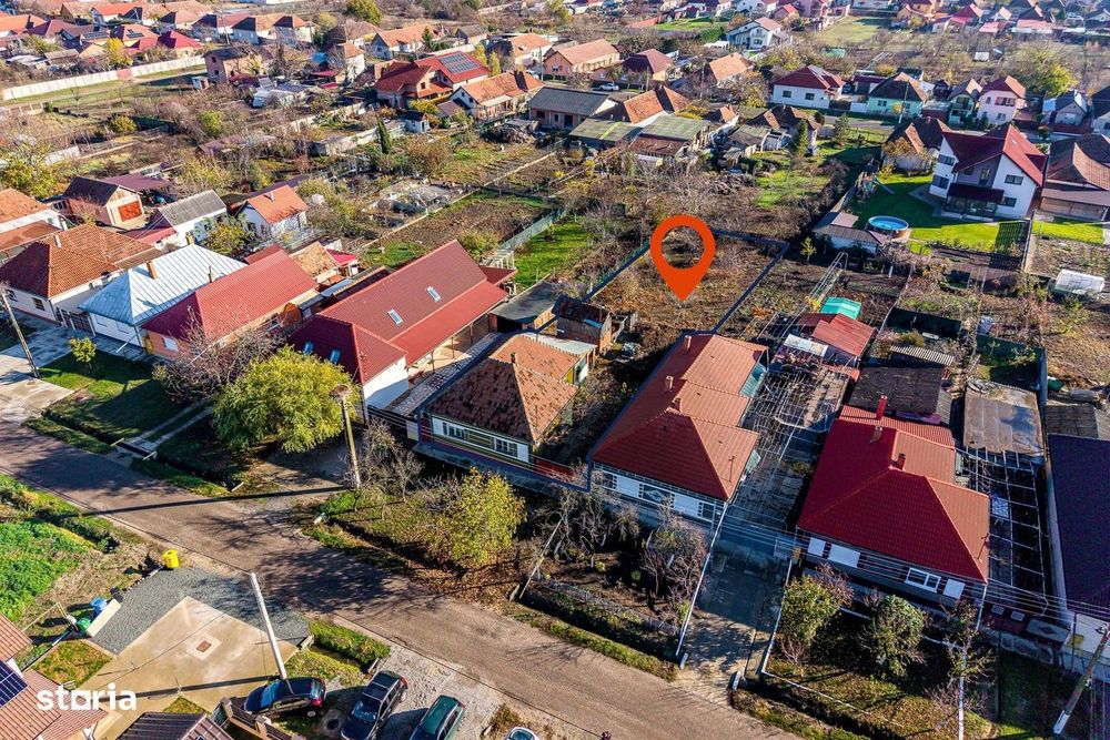Casa din caramida 3 camere - Teren 755 mp - Livada, Arad