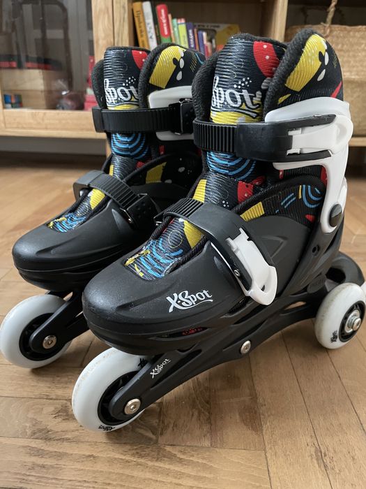 Детски ролери регулируема стелка до мах 18,5 см